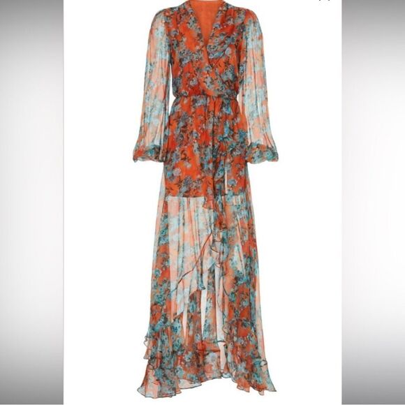 Caroline Costas Vivian Gown Small - Picture 4 of 6